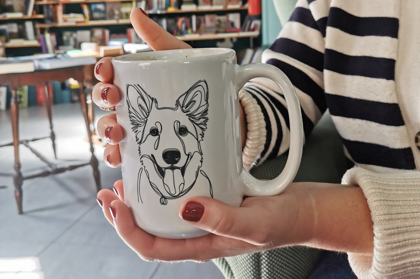 Taza PawLine personalizada