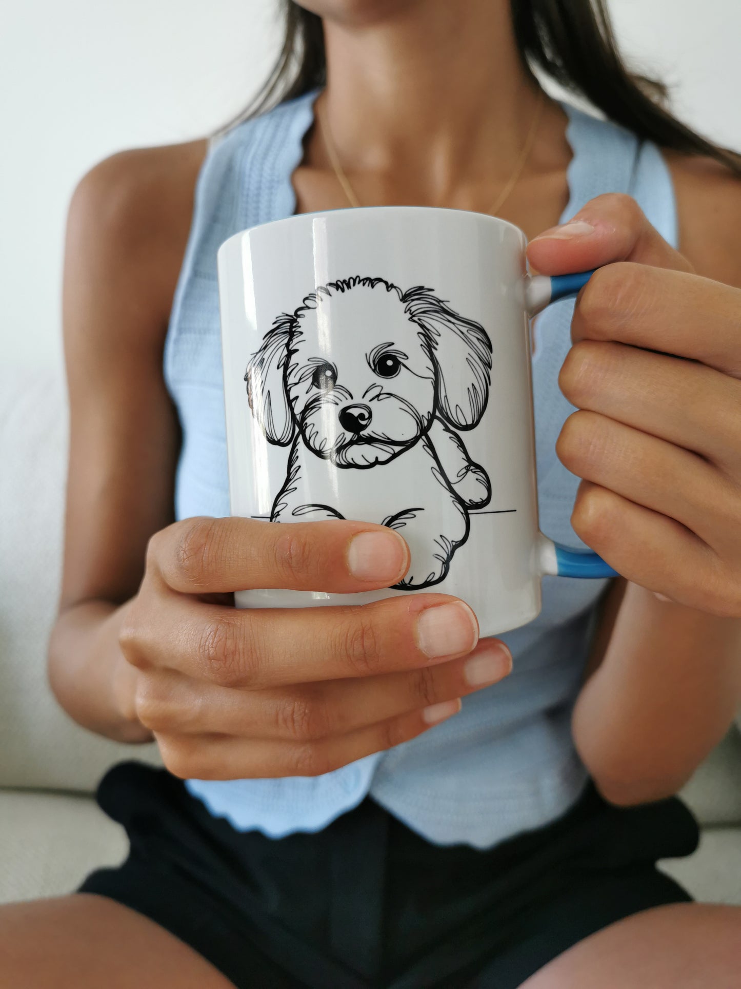 Taza PawLine personalizada - Color